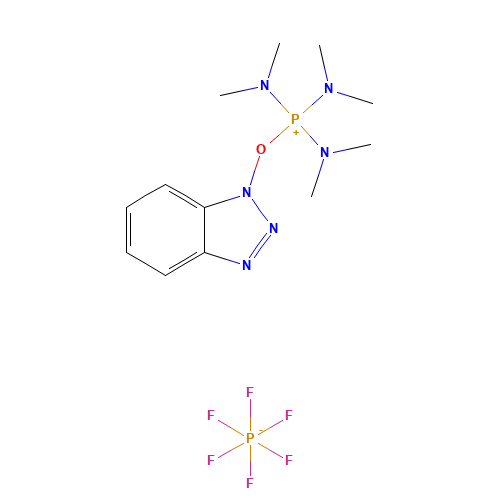56602-33-6 Benzotriazol-1-yloxytris(dimethylamino)-phosphonium hexafluorophosphate chemical structure