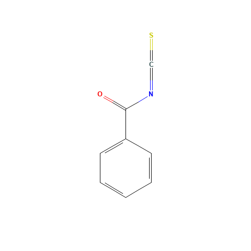 532-55-8 Benzoyl isothiocyanate chemical structure