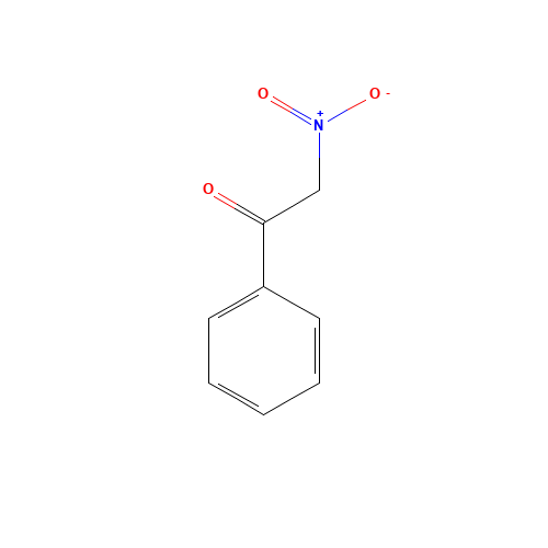 614-21-1 BENZOYLNITROMETHANE chemical structure