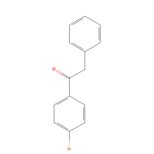 2001-29-8 4'-Bromo-2-phenylacetophenone chemical structure