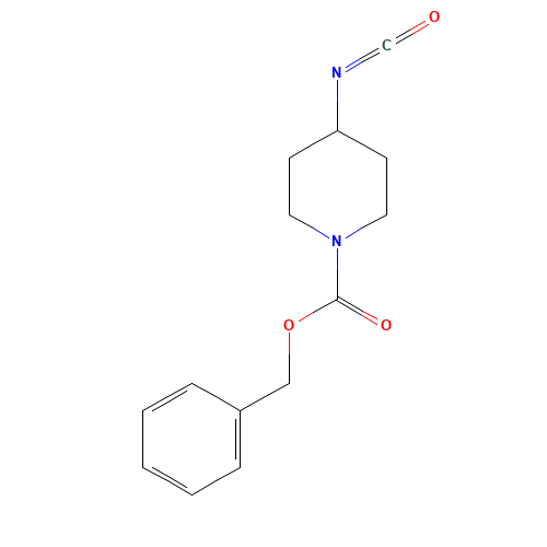 220394-91-2 BENZYL 4-ISOCYANATOTETRAHYDRO-1(2H)-PYRIDINECARBOXYLATE chemical structure