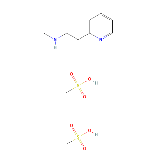 54856-23-4 Betahistine mesylate chemical structure