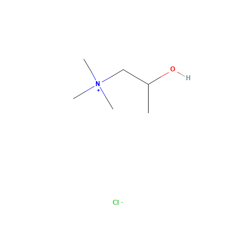 2382-43-6 BETA-METHYLCHOLINE CHLORIDE chemical structure