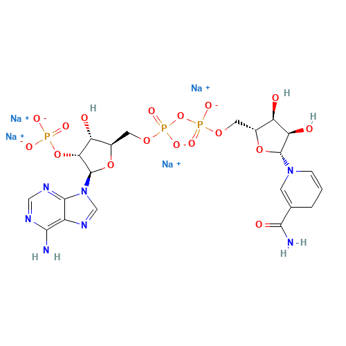 2646-71-1 BETA-NADPH TETRASODIUM SALT chemical structure