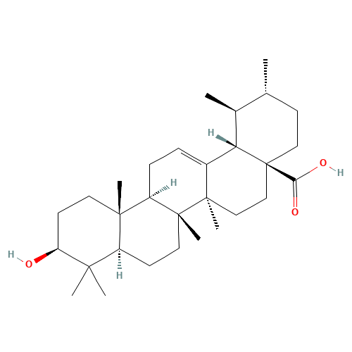 77-52-1 Ursolic acid chemical structure