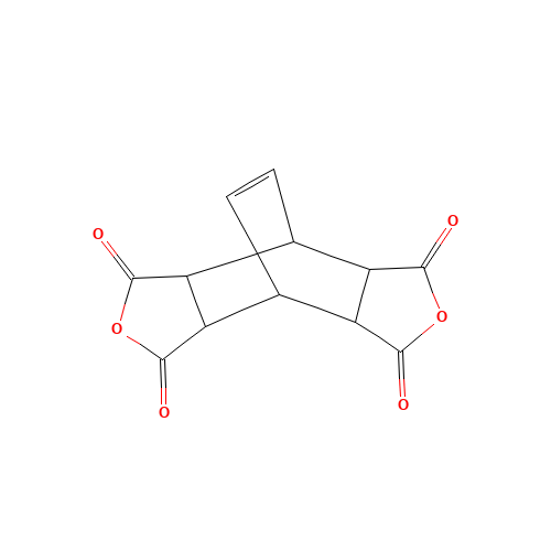 1719-83-1 Bicyclo[2.2.2]oct-7-ene-2,3,5,6-tetracarboxylic acid dianhydride chemical structure