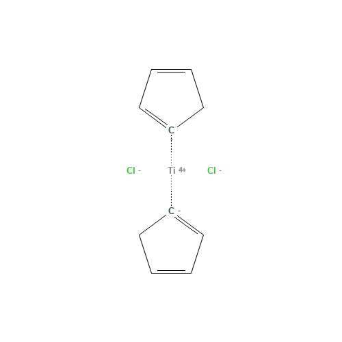 1271-19-8 Titanocene dichloride chemical structure