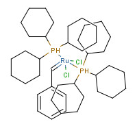 172222-30-9 Benzylidene-bis(tricyclohexylphosphine)dichlororuthenium chemical structure