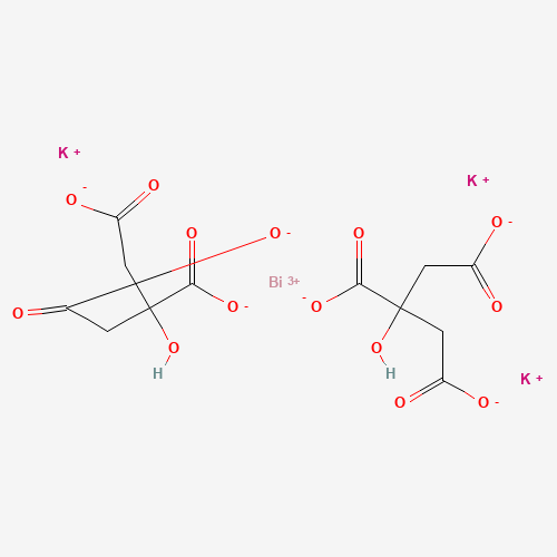 57644-54-9 BISMUTH POTASSIUM CITRATE chemical structure