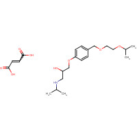 104344-23-2 Bisoprololfumarat chemical structure