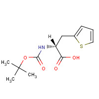 78452-55-8 BOC-D-2-THIENYLALANINE chemical structure
