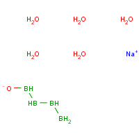 12179-04-3 Sodium tetraborate pentahydrate chemical structure