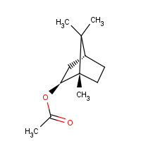 5655-61-8 L-BORNYL ACETATE chemical structure
