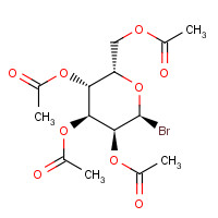 3068-32-4 2,3,4,6-Tetra-O-acetyl-alpha-D-galactopyranosyl bromide chemical structure