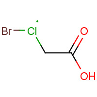 5589-96-8 BROMOCHLOROACETIC ACID chemical structure
