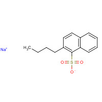 25638-17-9 BUTYLNAPHTHALENESULFONIC ACID SODIUM SALT chemical structure
