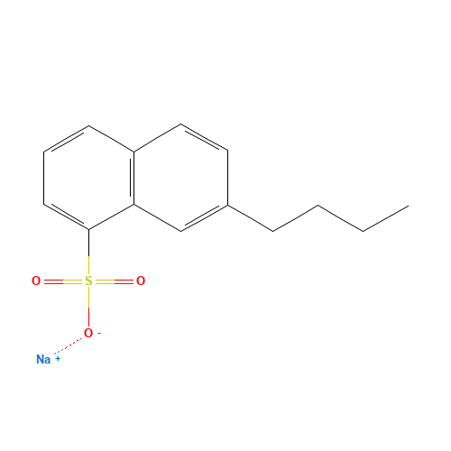25638-17-9 BUTYLNAPHTHALENESULFONIC ACID SODIUM SALT chemical structure
