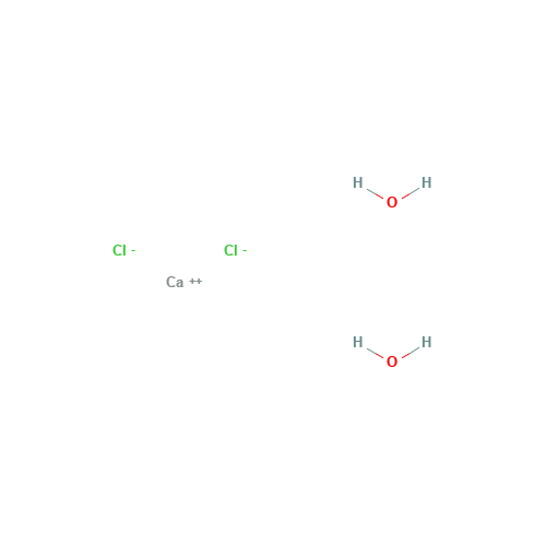 10035-04-8 Calcium chloride dihydrate chemical structure