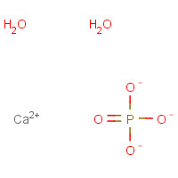 7789-77-7 Calcium hydrogenphosphate dihydrate chemical structure