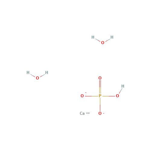 7789-77-7 Calcium hydrogenphosphate dihydrate chemical structure