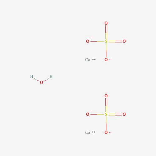 10034-76-1 Calcium sulfate hemihydrate chemical structure