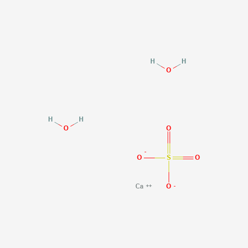 10101-41-4 Calcium sulfate dihydrate chemical structure