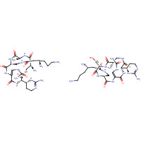 11003-38-6 CAPREOMYCIN chemical structure