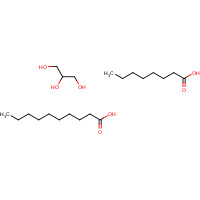 65381-09-1 Decanoyl/octanoyl-glycerides chemical structure
