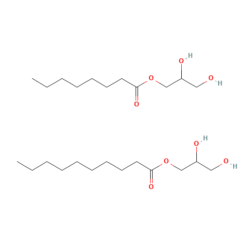65381-09-1 Decanoyl/octanoyl-glycerides chemical structure