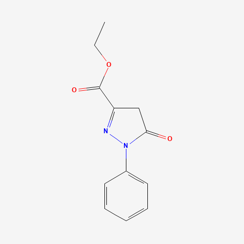 89-33-8 Ethyl 5-oxo-1-phenyl-2-pyrazoline-3-carboxylate chemical structure