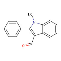 1757-72-8 1-Methyl-2-phenylindole-3-carboxaldehyde chemical structure