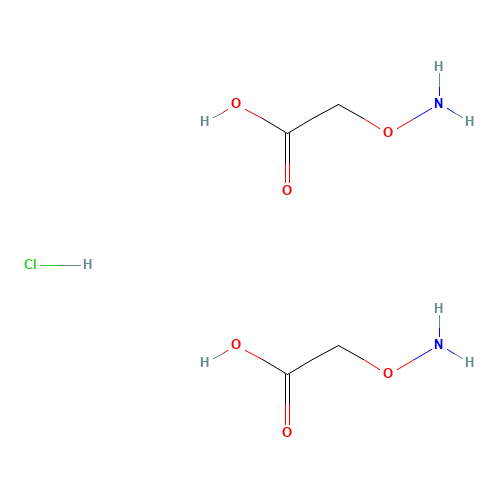 2921-14-4 Carboxymethoxylamine hemihydrochloride chemical structure