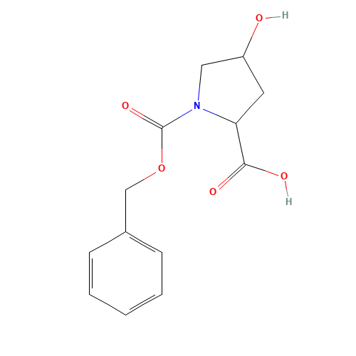 13504-85-3 N-Cbz-Hydroxy-L-proline chemical structure