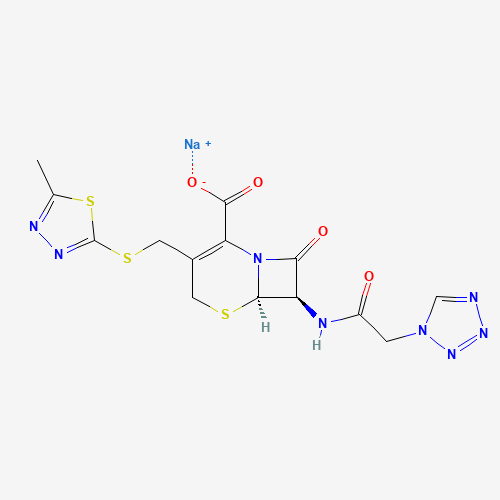 27164-46-1 Cefazolin sodium salt chemical structure