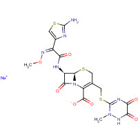 74578-69-1 Ceftriaxone sodium chemical structure