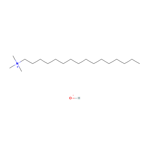 505-86-2 Hexadecyltrimethylammonium hydroxide chemical structure