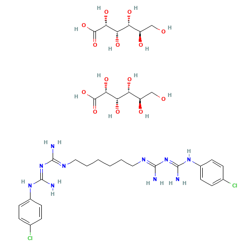 18472-51-0 Chlorhexidine digluconate chemical structure