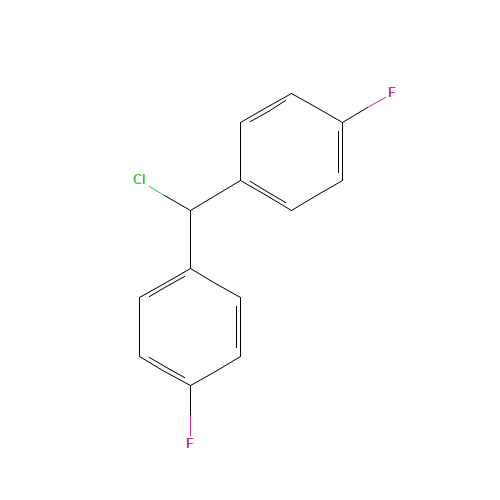 27064-94-4 4,4'-Difluorodiphenylmethylchloride chemical structure