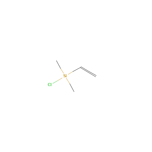 1719-58-0 CHLORODIMETHYLVINYLSILANE chemical structure