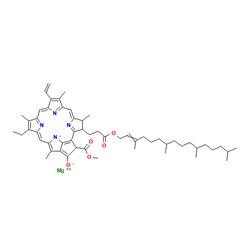 1406-65-1 CHLOROPHYLL chemical structure