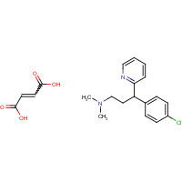 113-92-8 Chlorpheniramine maleate chemical structure