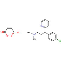 113-92-8 Chlorpheniramine maleate chemical structure