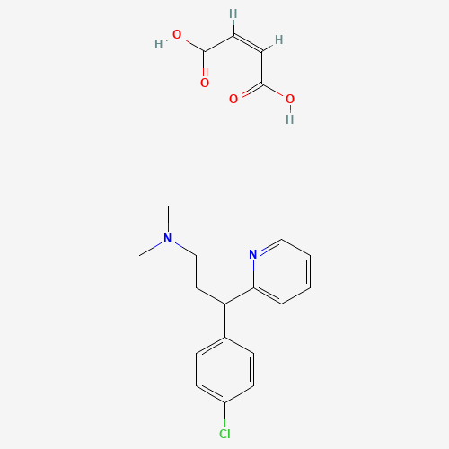 113-92-8 Chlorpheniramine maleate chemical structure