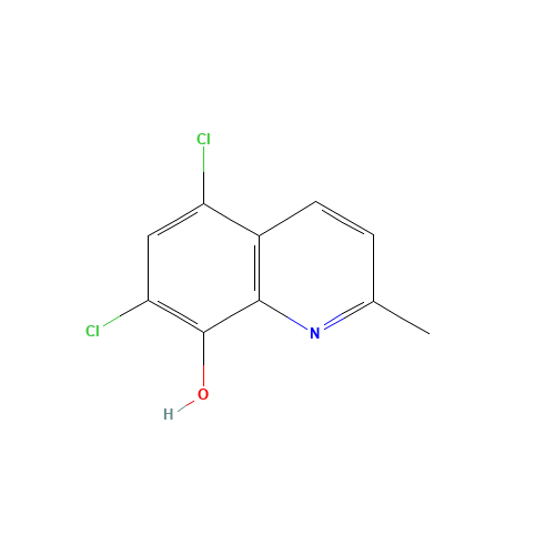 72-80-0 5,7-Dichloro-8-hydroxyquinaldine chemical structure