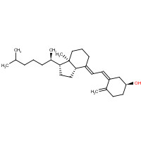 67-97-0 Vitamin D3 chemical structure