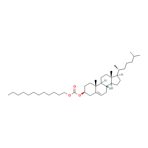 15455-85-3 CHOLESTEROL LAURYL CARBONATE chemical structure