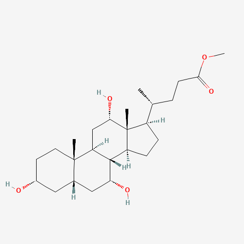 1448-36-8 CHOLIC ACID METHYL ESTER chemical structure