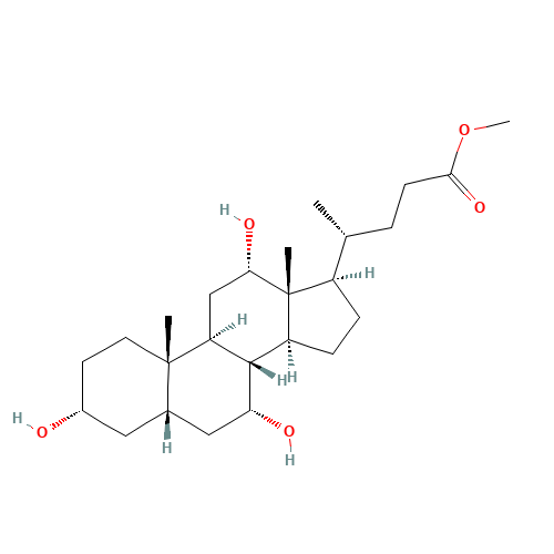 1448-36-8 CHOLIC ACID METHYL ESTER chemical structure