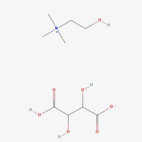 87-67-2 Choline bitartrate chemical structure