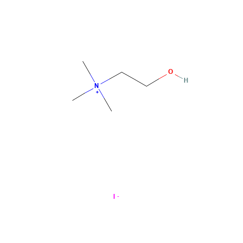 17773-10-3 CHOLINE IODIDE chemical structure